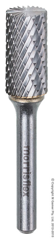 Cylinder Burr with End Cut - Size 5